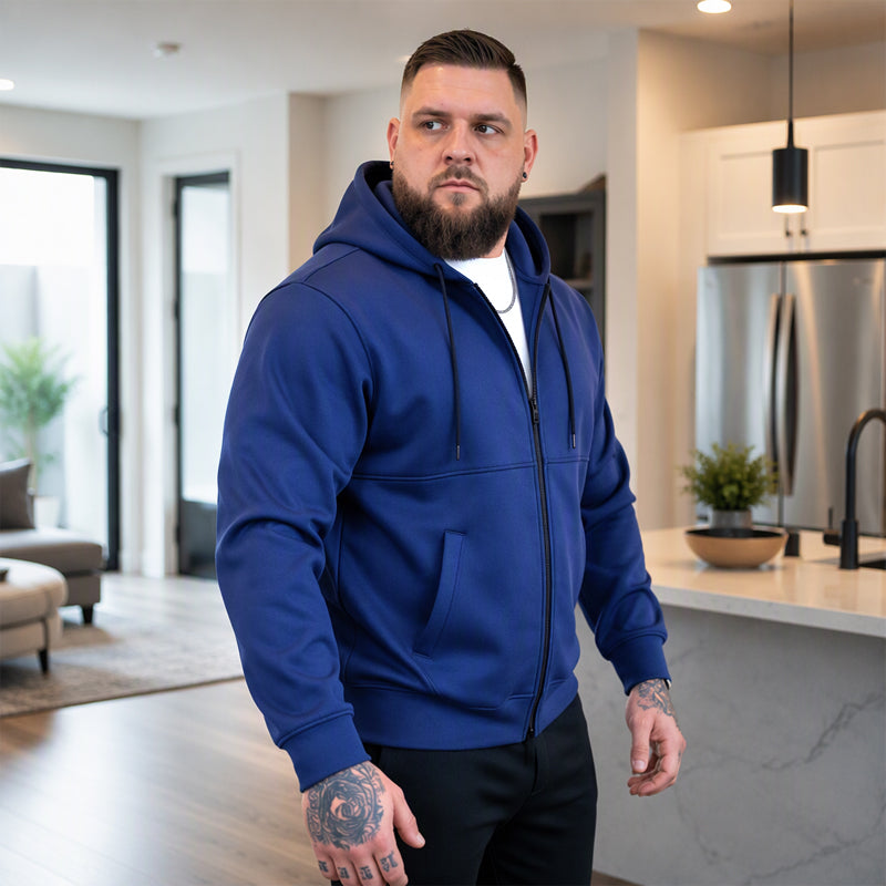 Casual Warm Zip-Up & Hooded — Men’s Jacket 🧥🔥