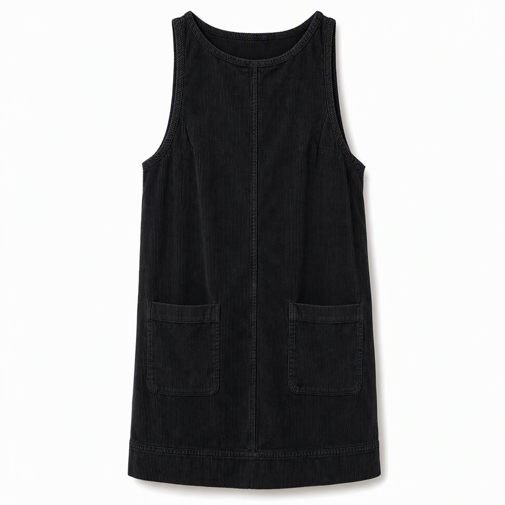 Women's Corduroy Tank Dress — Casual, Sleeveless 👗