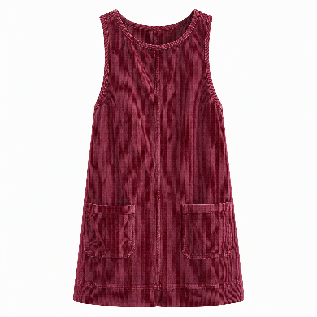 Women's Corduroy Tank Dress — Casual, Sleeveless 👗