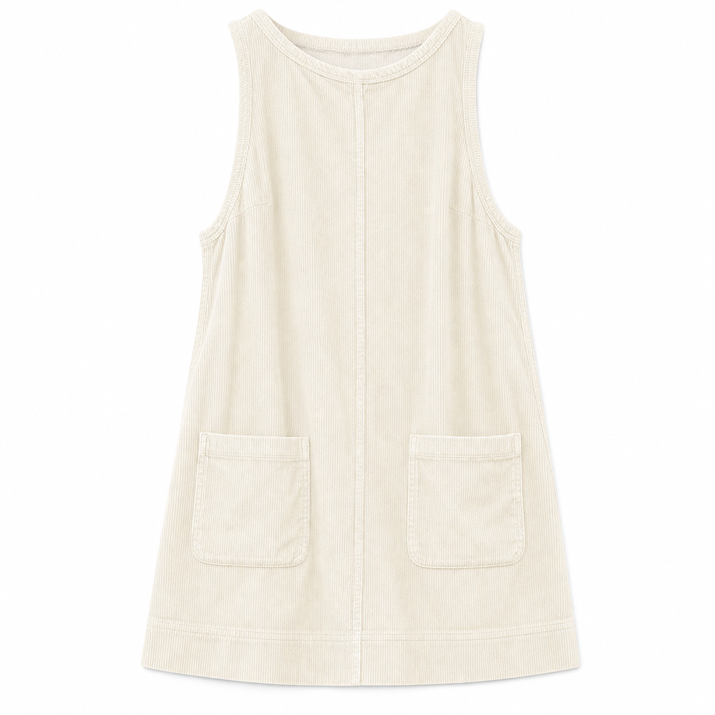 Women's Corduroy Tank Dress — Casual, Sleeveless 👗