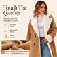 Women's Elegant Woollen Coat — Winter 🧥