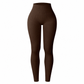 High Waisted Seamless Ribbed Leggings — Yoga Gym Workout 🌿🌬️