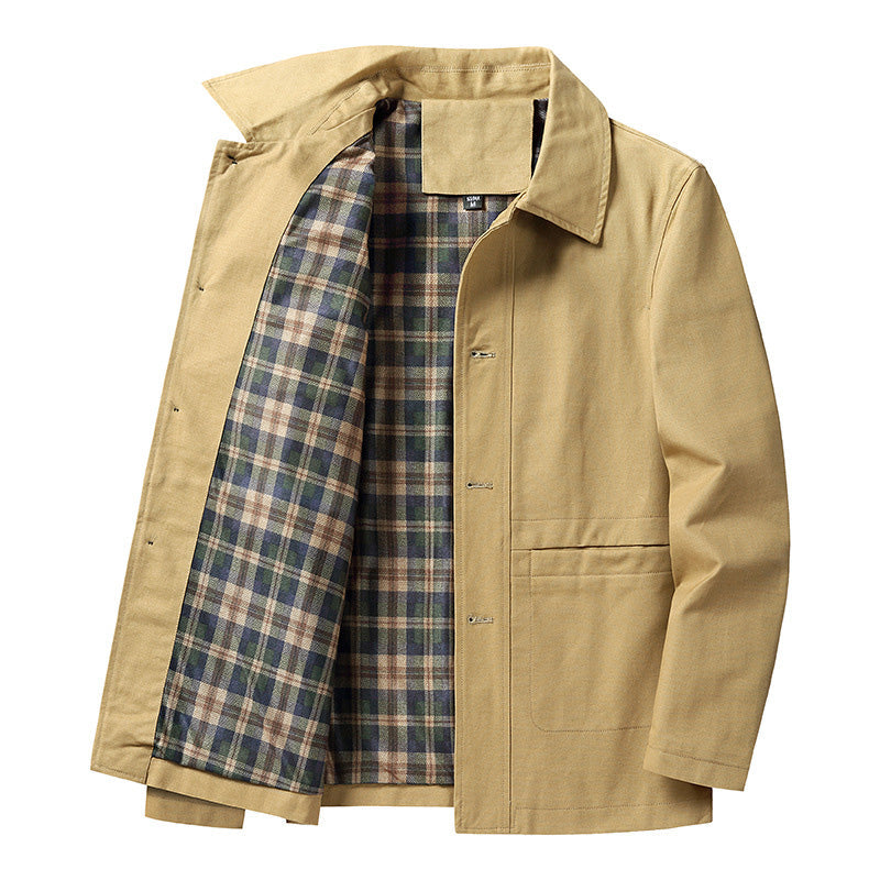 🧥 Men's Casual Lapel Jacket | Easy to Style & Perfect for Everyday Wear ✨