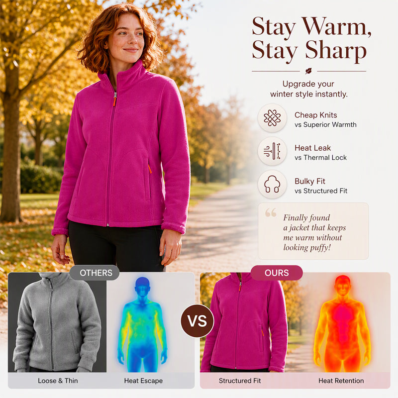 Women's Thermal Jacket — Winter Cosy 🌈🧥