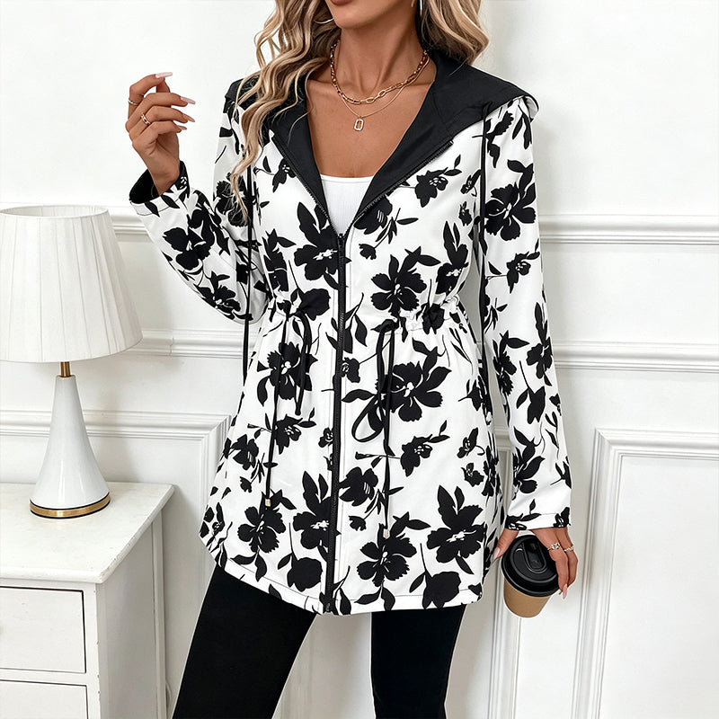 Women's Leopard Print Hooded Jacket — Reversible 🧥