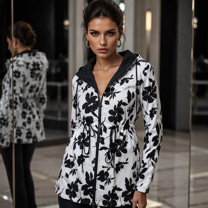 Women's Leopard Print Hooded Jacket — Reversible 🧥