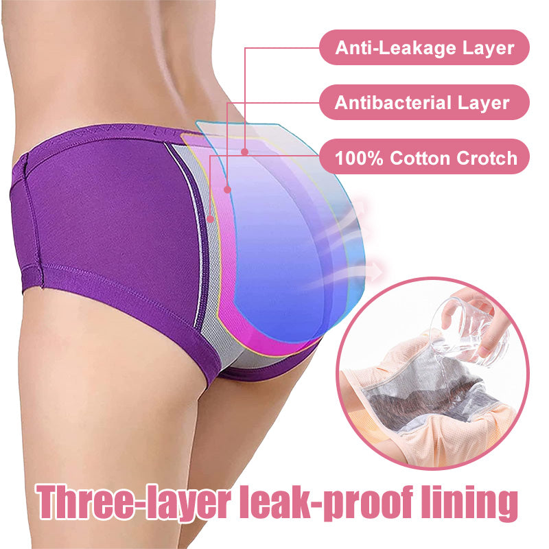 🩲 Women's High Waist Leak Proof Panties | Menstruation Protection, Comfort & Confidence ✨