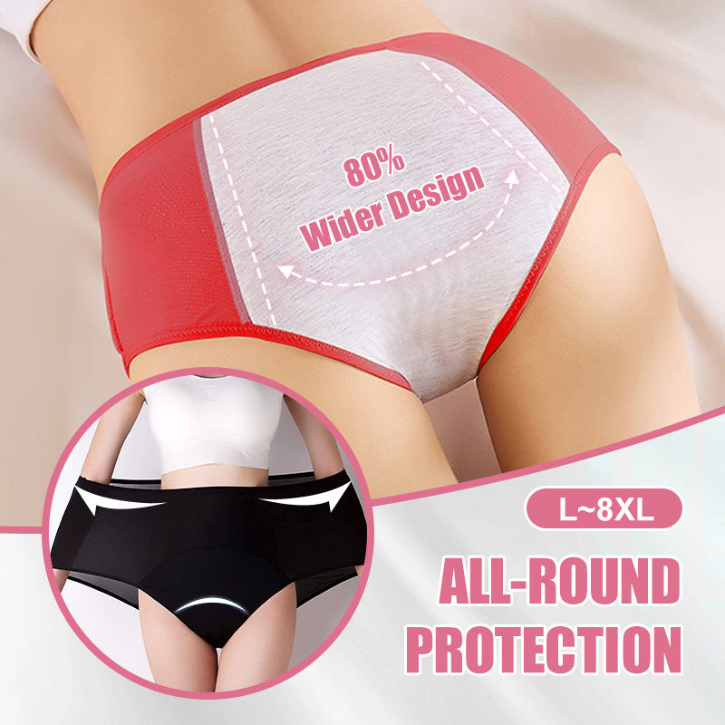 🩲 Women's High Waist Leak Proof Panties | Menstruation Protection, Comfort & Confidence ✨
