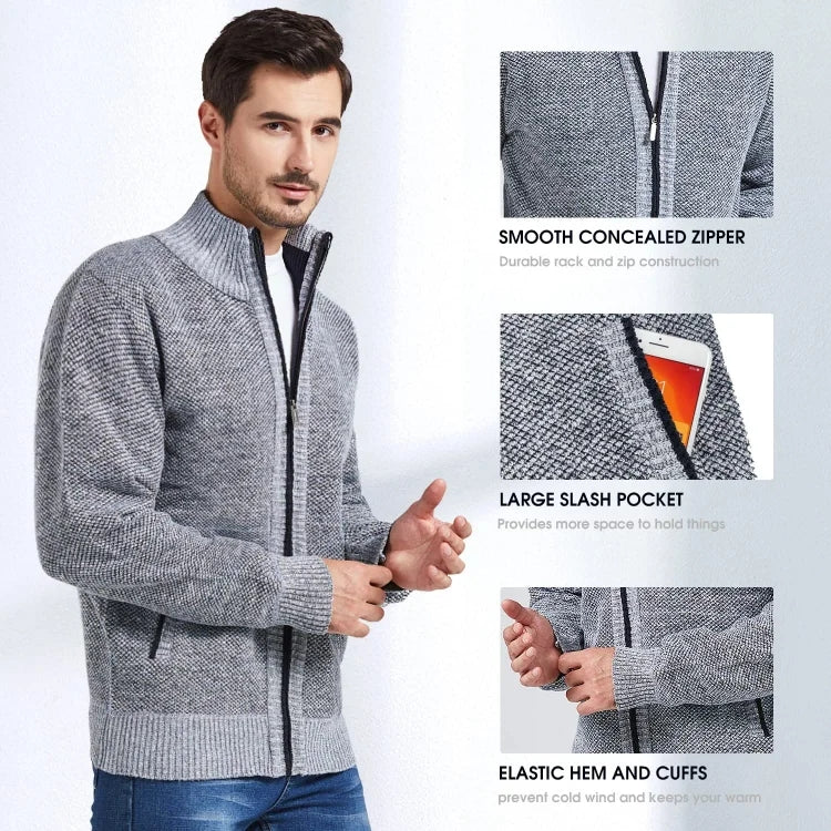 🧥 Knitted Cardigan Winter Coat | Cozy Warmth & Easy Layering ✨