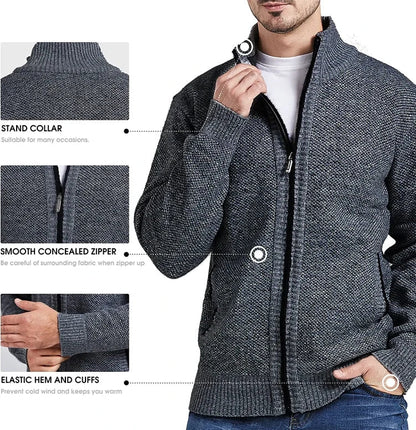 🧥 Knitted Cardigan Winter Coat | Cozy Warmth & Easy Layering ✨