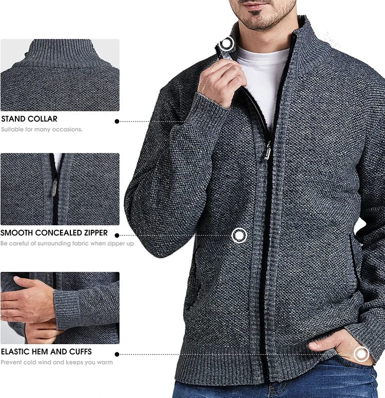 🧥 Knitted Cardigan Winter Coat | Cozy Warmth & Easy Layering ✨
