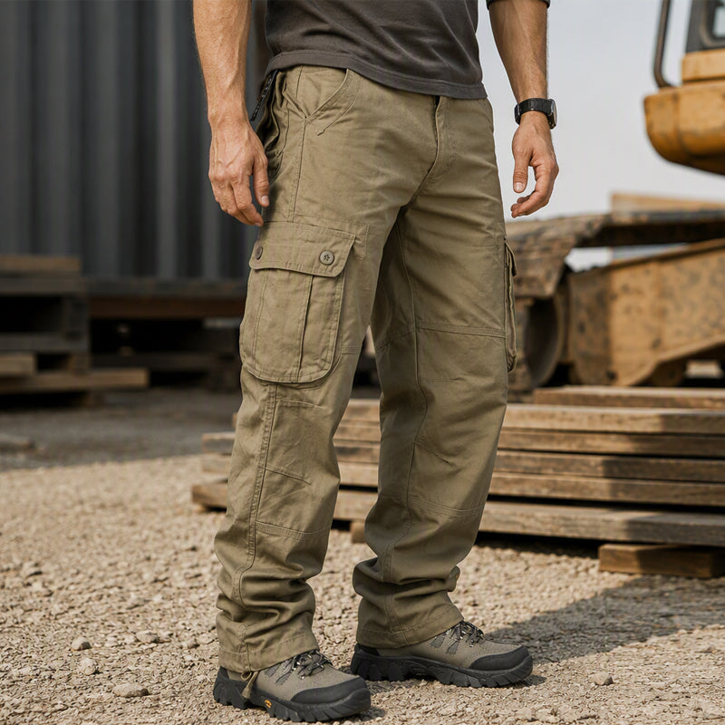 👖 Men's Relaxed-Fit Cargo Pants with Multi Pockets | Everyday Utility & Easy Comfort ✨