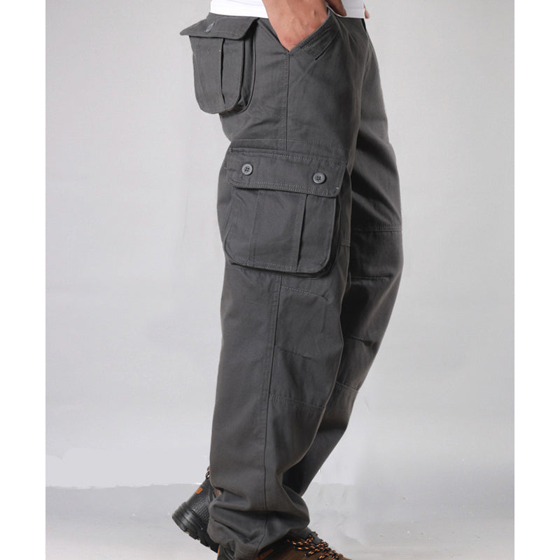 👖 Men's Relaxed-Fit Cargo Pants with Multi Pockets | Everyday Utility & Easy Comfort ✨