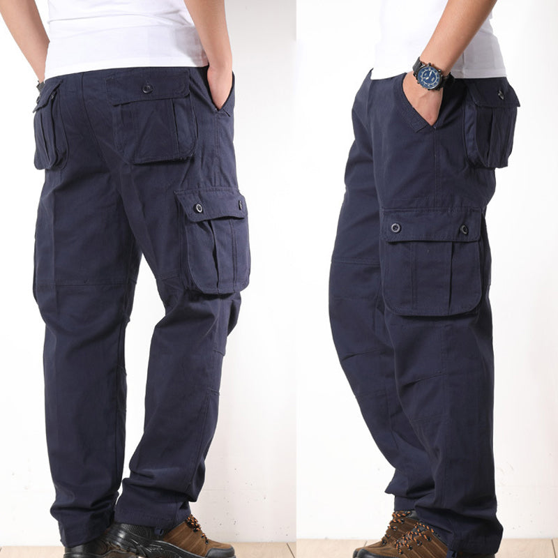 👖 Men's Relaxed-Fit Cargo Pants with Multi Pockets | Everyday Utility & Easy Comfort ✨