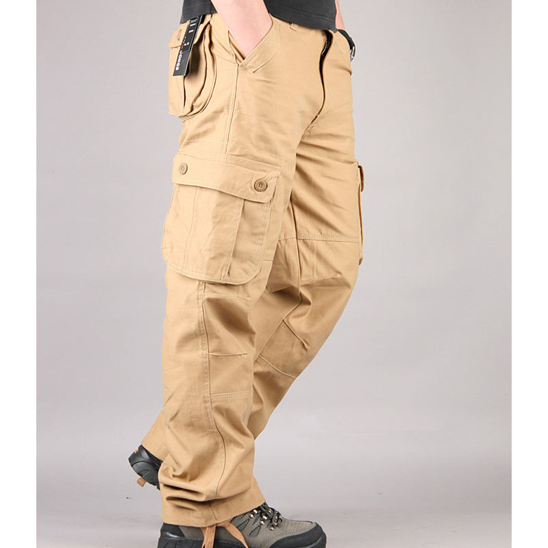 👖 Men's Relaxed-Fit Cargo Pants with Multi Pockets | Everyday Utility & Easy Comfort ✨