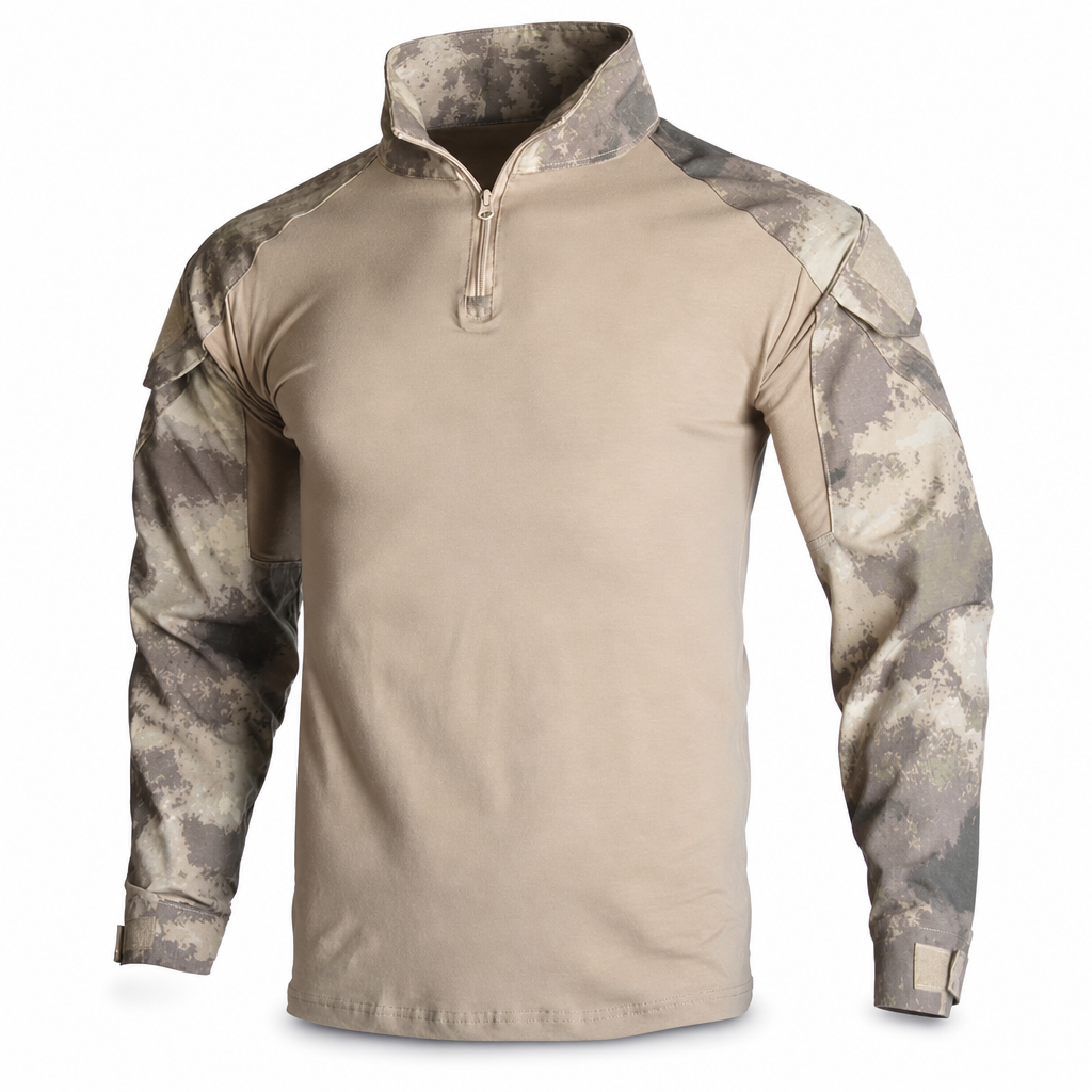🏕️ Men's Long Sleeve Tactical Jacket | Rugged Look & Everyday Utility ✨