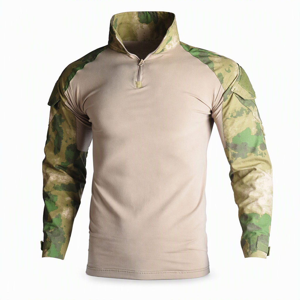 🏕️ Men's Long Sleeve Tactical Jacket | Rugged Look & Everyday Utility ✨
