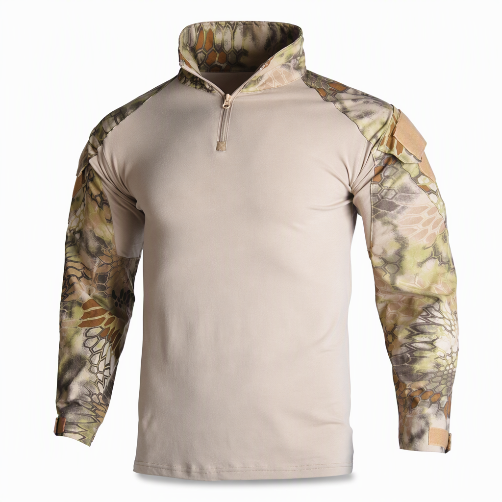 🏕️ Men's Long Sleeve Tactical Jacket | Rugged Look & Everyday Utility ✨