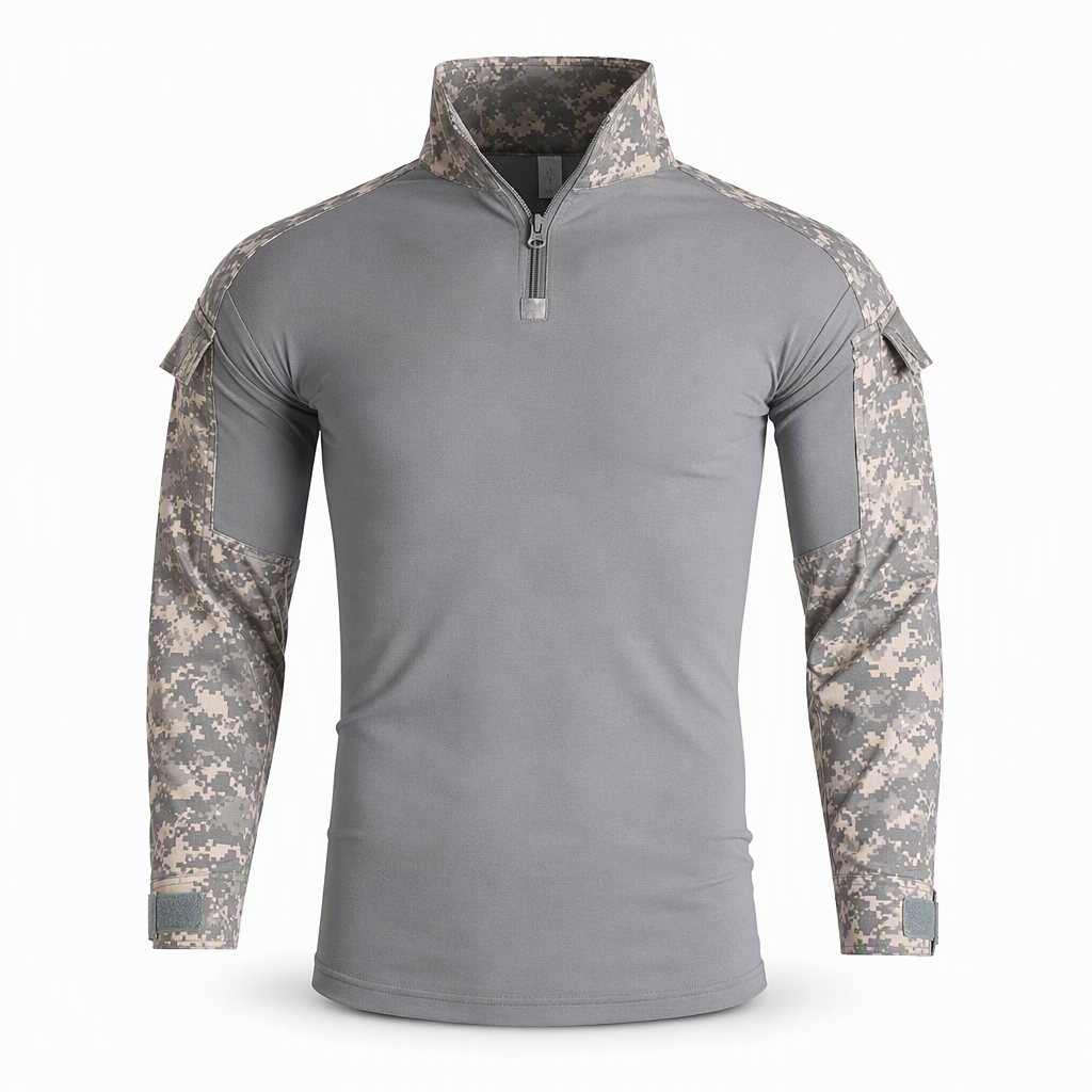 🏕️ Men's Long Sleeve Tactical Jacket | Rugged Look & Everyday Utility ✨