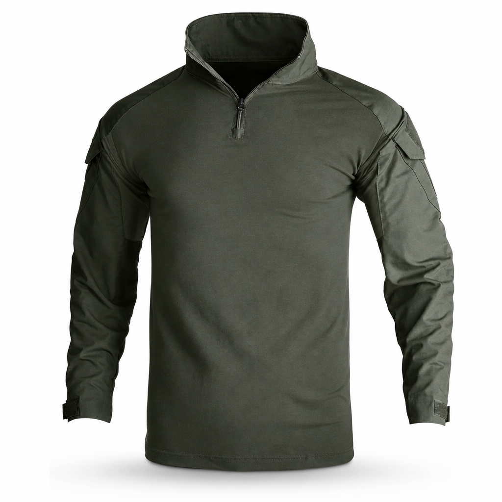 🏕️ Men's Long Sleeve Tactical Jacket | Rugged Look & Everyday Utility ✨