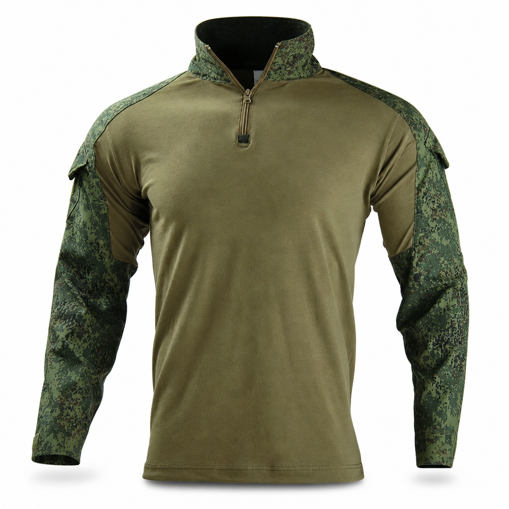 🏕️ Men's Long Sleeve Tactical Jacket | Rugged Look & Everyday Utility ✨