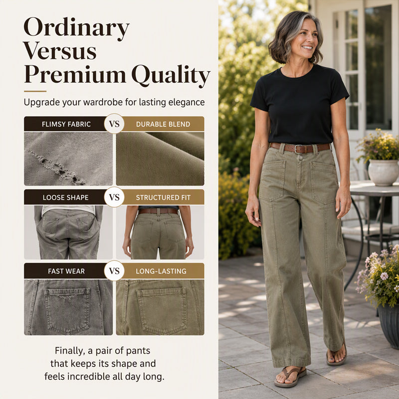 👖 Women's Casual Straight Leg Pants | Easy to Style & Everyday Comfort ✨