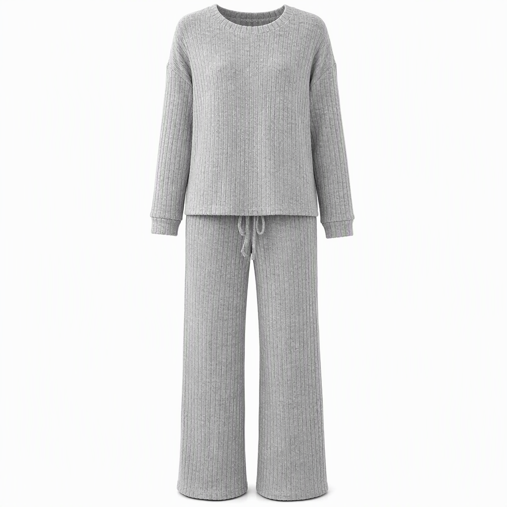 🏡🧥 Women's Casual Knit Loungewear Set | Cozy Comfort & Easy Relaxing Style ✨