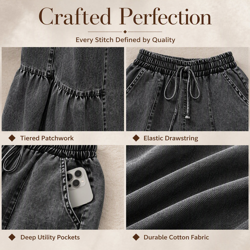 👖 Women's High Waist Wide Leg Denim Pants | Flattering Fit & Easy Everyday Style ✨
