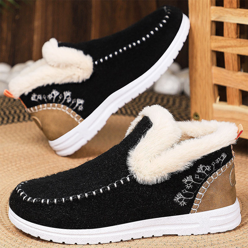 🌨️👢 Women's Winter Plush-Lined Snow Boots | Cozy Warmth & Winter-Ready Comfort ✨