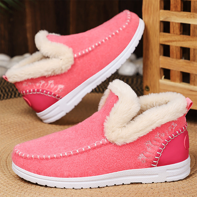 🌨️👢 Women's Winter Plush-Lined Snow Boots | Cozy Warmth & Winter-Ready Comfort ✨