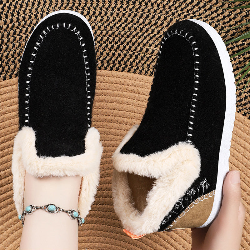 🌨️👢 Women's Winter Plush-Lined Snow Boots | Cozy Warmth & Winter-Ready Comfort ✨