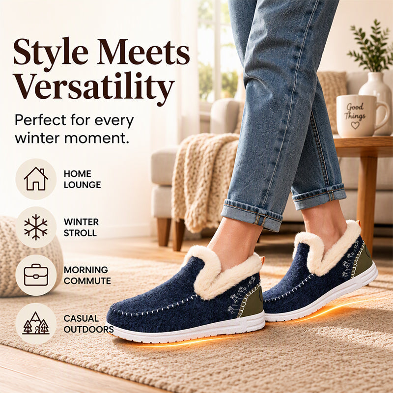 🌨️👢 Women's Winter Plush-Lined Snow Boots | Cozy Warmth & Winter-Ready Comfort ✨