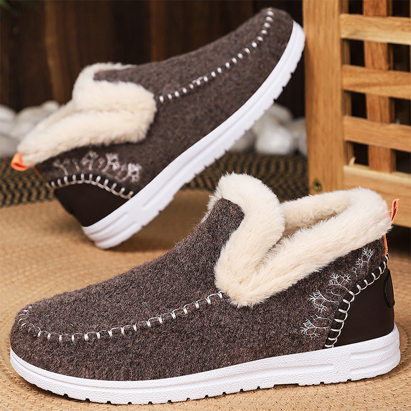 🌨️👢 Women's Winter Plush-Lined Snow Boots | Cozy Warmth & Winter-Ready Comfort ✨