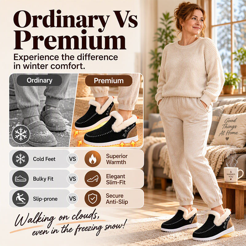 🌨️👢 Women's Winter Plush-Lined Snow Boots | Cozy Warmth & Winter-Ready Comfort ✨