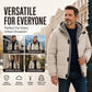 🍁🧥 Men's Winter Thermal Windproof Hooded Jacket | Warm Coverage & Everyday Comfort ✨