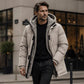🍁🧥 Men's Winter Thermal Windproof Hooded Jacket | Warm Coverage & Everyday Comfort ✨