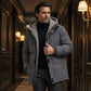 🍁🧥 Men's Winter Thermal Windproof Hooded Jacket | Warm Coverage & Everyday Comfort ✨
