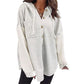 🧥Women's Casual Patchwork Hooded Jacket