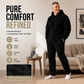🌨️🧥 Men's Casual Hooded Sweatshirt & Sweatpants Set | Easy Matching & Everyday Comfort ✨