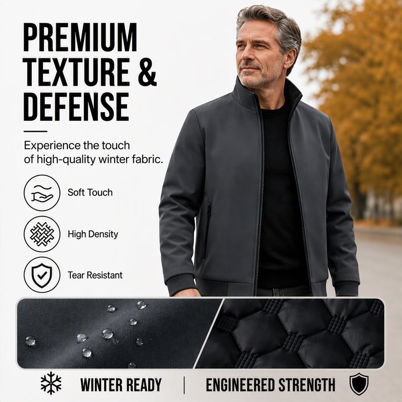 ❄️🧥 Men's Classic Thickened Winter Jacket | Warm Coverage & Everyday Style ✨