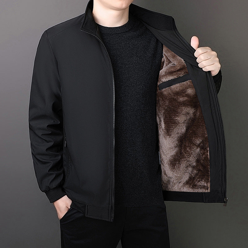 ❄️🧥 Men's Classic Thickened Winter Jacket | Warm Coverage & Everyday Style ✨