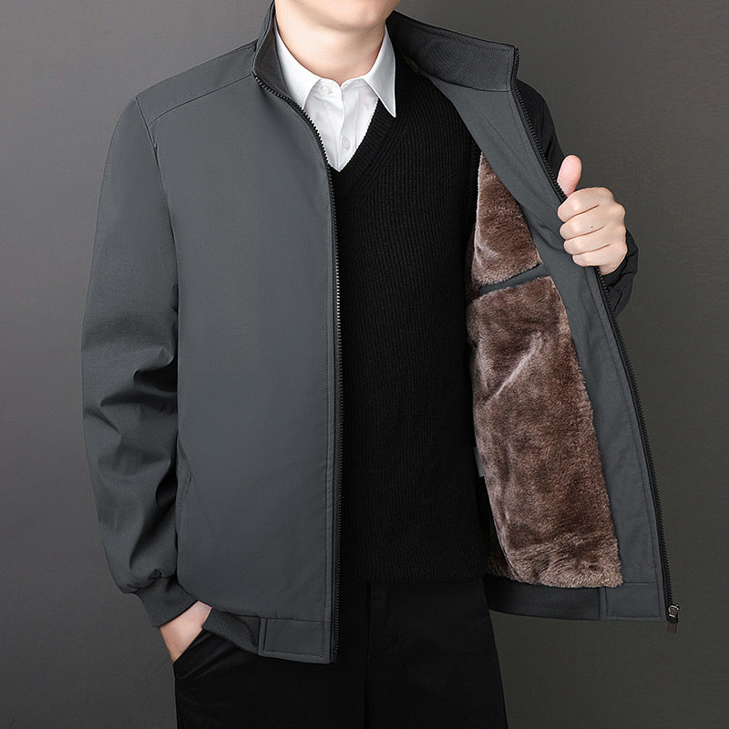 ❄️🧥 Men's Classic Thickened Winter Jacket | Warm Coverage & Everyday Style ✨
