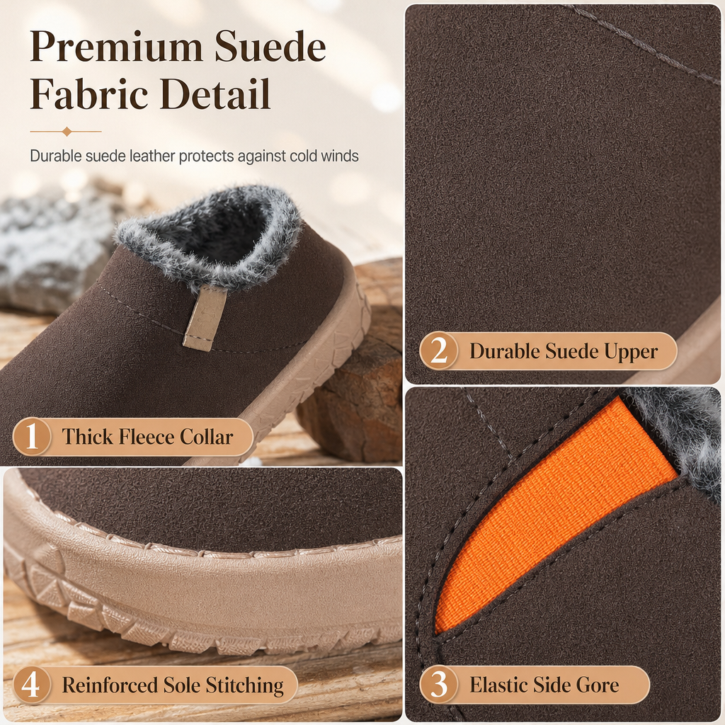 🌨️👢 Women's Warm Slip-On Winter Snow Shoes | Cozy Comfort & Easy On-and-Go ✨