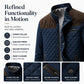 🍂🏡 Men's Casual Stand Collar Warm Quilted Jacket | Cozy Warmth & Easy Everyday Style ✨