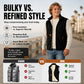 Unisex Winter Plush-Lined Warm Vest