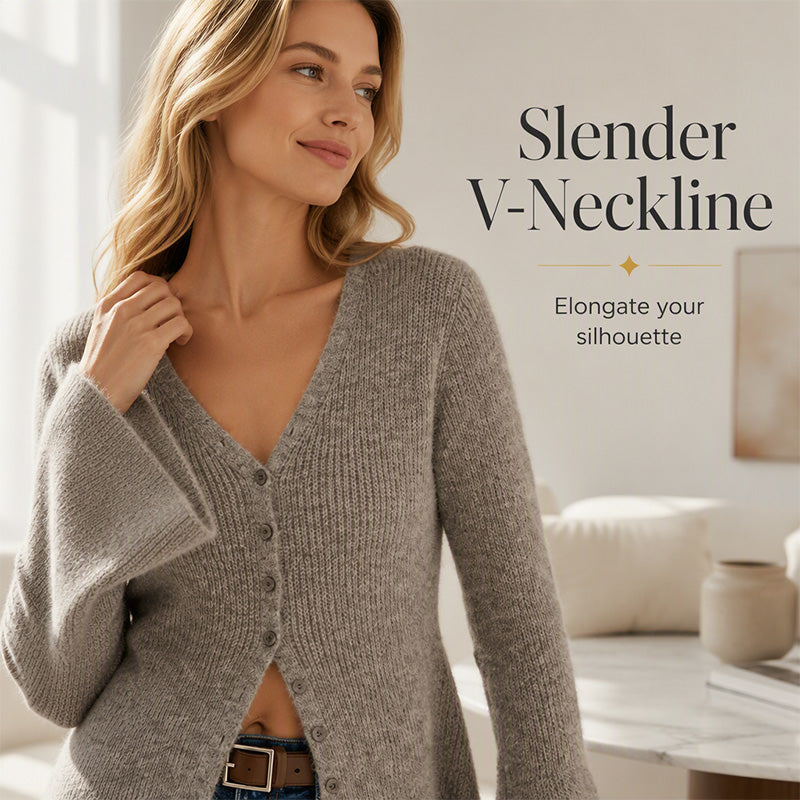 Women's Knit Long Open Front Cardigan