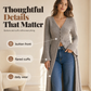 Women's Knit Long Open Front Cardigan