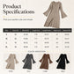 Women's Knit Long Open Front Cardigan