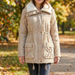 Women's Mid-Length Warm Sherpa Coat