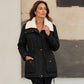 Women's Mid-Length Warm Sherpa Coat